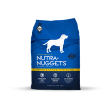 NUTRA NUGGETS Maintenance (niebieska) - karma dla dorosłych psów mało i średnio aktywnych, 15kg