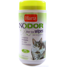 HARTZ NODOR Wipes - chusteczki do czyszczenia kuwety, 30szt.