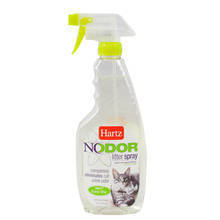 HARTZ Nodor Litter Spray - hipoalergiczny eliminator zapachów z kuwety, bezzapachowy 503ml