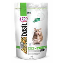 Lolo Pets Basic Hamster - karma pełnoporcjowa dla chomików 600g