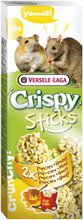 Versele-Laga Crispy Sticks - kolby popcornowo-miodowe dla chomików i szczurów, 2 szt.