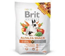 BRIT ANIMALS ALFALFA SNACK 100 g - Przysmak dla gryzoni i królików