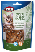 TRIXIE PREMIO Barbecue Hearts - Przysmaki dla kota z kurczakiem 50g