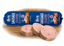 BRIT Premium Kurczak i biała ryba - kiełbasa dla psów 800g