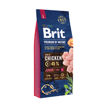 BRIT Premium By Nature Junior L karma dla psa 3kg i 15kg