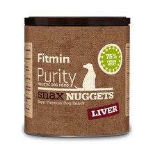 FITMIN DOG Purity Snax Nuggets Liver przysmak dla psa 64g i 180g