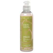 LADYBEL Lady Jojoba Creme Rinse - odżywka po kąpieli, z olejkiem jojoba, dla psów i kotów długowłosych