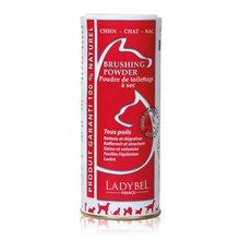 LADYBEL Brushing Powder- puder do czyszczenia szaty na sucho, do całego ciała, 250 g