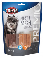 TRIXIE PREMIO 4 Meat Bars - przysmak dla psa, 400g