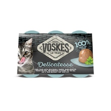 VOSKES Delicatesse Tuńczyk + krab przysmak dla kota 6x25g