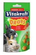 Vitakraft DROPS PREMIUM - dropsy dla królików 75 g - dwa smaki