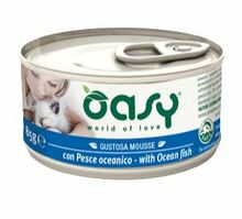 Oasy Mousse z Rybami oceanicznymi - mokra karma dla kotów, puszka 85g