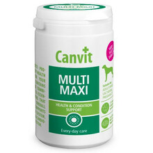 CANVIT MULTI MAXI FOR DOGS - zbilansowana dawka 13 niezbędnych witamin, dla psa