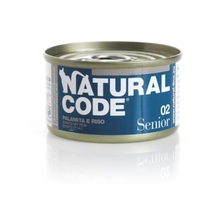 NATURAL CODE 02 senior puszka 85g bonito, mokra karma dla kota