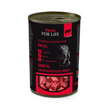 FITMIN FOR LIFE Dog Monoprotein Beef puszka 400g [składnik zestawu]