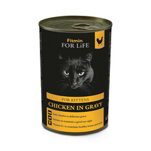 FITMIN For Life Cat Tin Chicken kitten - mokra karma dla kociąt, puszka 415g