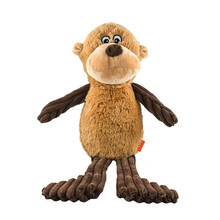 PET NOVA Grizzly Monkey - Pluszowa zabawka dla psa, 40cm