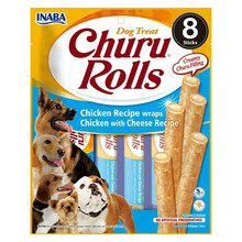 CHURU PIES ROLLS CHICKEN CHEESE - PRZYSMAK DLA PSA 96G