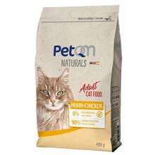 PetQM Grain Free Adult Chicken Cat - bezzbożowa, kompletna sucha karma z drobiem dla dorosłych, 400g