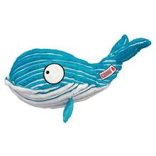 KONG® Cuteseas Whale - pluszowy wieloryb zabawka dla psa, z piszczałką