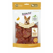 DOKAS ŻEBRA KRÓLICZE - Naturalny gryzak dla psa, 100G