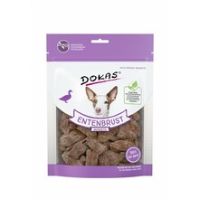 DOKAS NUGGETS PIERŚ Z KACZKI - Naturalny przysmak dla psa, 110G