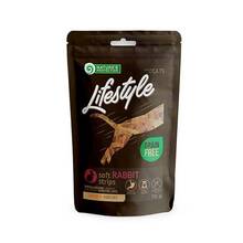 Nature's Protection Lifestyle Snacks Mini Soft Rabbit Strips - przysmak dla kotów, 75g