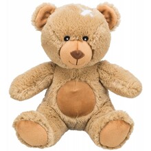 Trixie Be Eco Miś Teddy - Pluszowa zabawka psa z dźwiękiem, 23cm