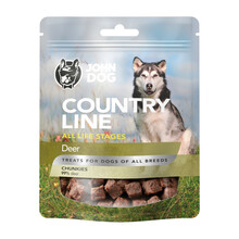 JOHN DOG Country Line Chunkies Jeleń - Hypoalergiczne przysmaki dla psa, 100g