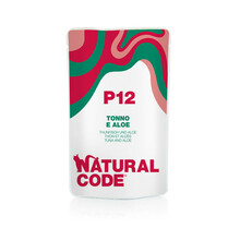 NATURAL CODE P12 saszetka 70g tuńczyk i aloes, mokra karma dla kota