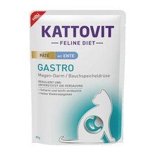 KATTOVIT GASTRO kaczka/ryż - mokra karma dla kotów 85g