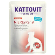 KATTOVIT NIERE/RENAL wołowina - mokra karma dla kotów 85g