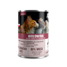 PET REPUBLIC wołowina - mokra karma dla kota puszka 400g