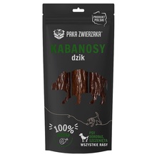 Paka Zwierzaka Kabanosy 3szt (80g) Dzik - smakowita przekąska dla psa