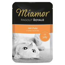 MIAMOR Ragout Royal indyk w galarecie - mokra karma dla kota, saszetka 100g