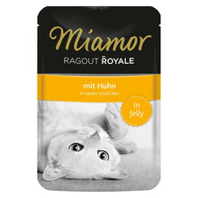 MIAMOR Ragout Royal kurczak w galarecie - mokra karma dla kota, saszetka 100g