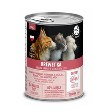 PET REPUBLIC krewetki w sosie - karma mokra dla kotów puszka 400g