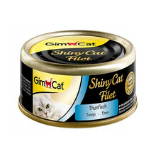 GIMCAT SHINYCAT FILET TUNA - tuńczyk mokra karma dla kotów 70g