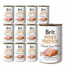 BRIT Monoprotein PAKIET 12x400g Turkey & Sweet Potato mokra karma dla psa