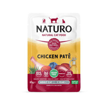 NATURO Adult Grain Free Pate KURCZAK - mokra karma dla kotów, saszetka 85g