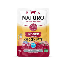 NATURO Sterilizet Grain Free Pate KURCZAK - mokra karma dla kotów sterilizowanych, saszetka 85g