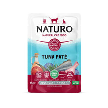 NATURO Grain Free Pate TUŃCZYK - mokra karma dla kotów saszetka 85g