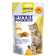 GIMCAT NUTRI POCKETS SER+TAURYNA - przysmak dla kota 40g