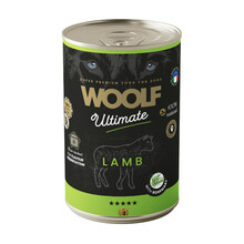 WOOLF Ultimate Dog Lamb - mokra karma dla psa z jagnięciną, puszka 400g