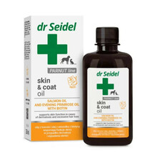 Dr Seidel Skin & coat oil - olej poprawiający kondycję skóry i sierści psów i kotów, 250ml