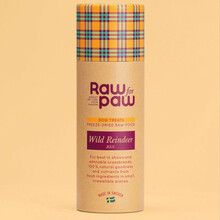 RAW FOR PAW WILD REINDEER - liofilizowane przysmaki dla psów 45g