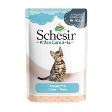 SCHESIR KITTEN CARE Tuńczyk - mokra karma dla kociąt, saszetka 85g