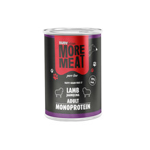 BUBAlicious More Meat Mono Pure - jagnięcina mokra karma dla psów 400g