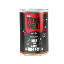 BUBAlicious More Meat Mono Pure - jeleń mokra karma dla psów 400g