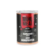 BUBAlicious More Meat Mono Pure - kangur mokra karma dla psów 400g